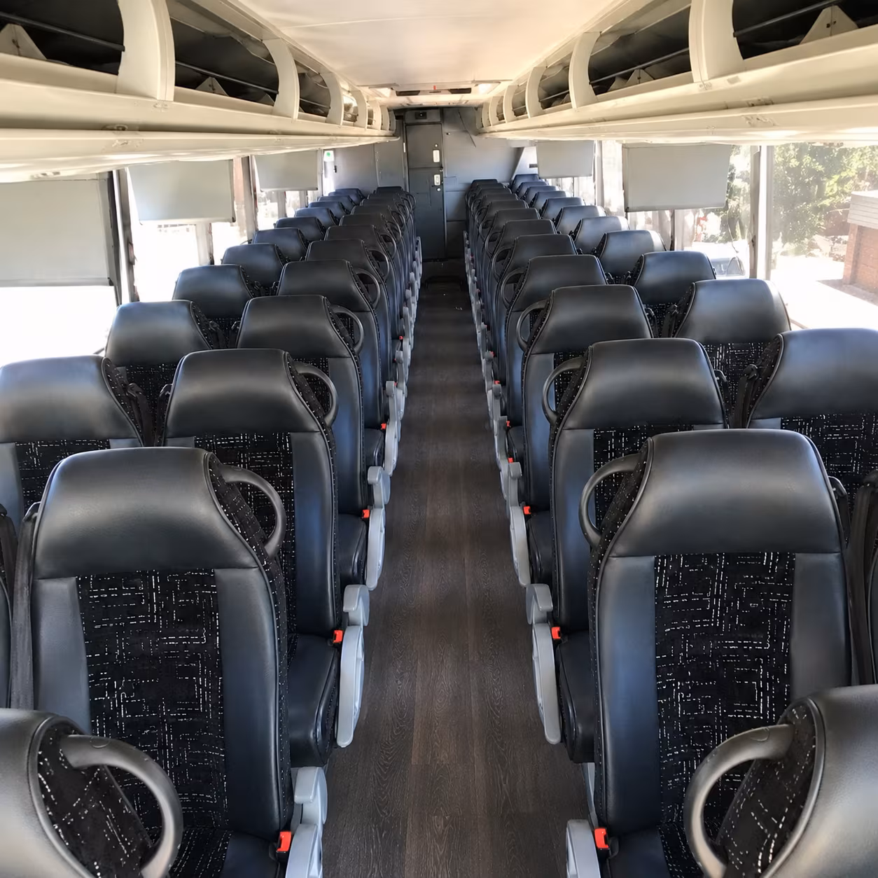 clovis charter bus interior gallery