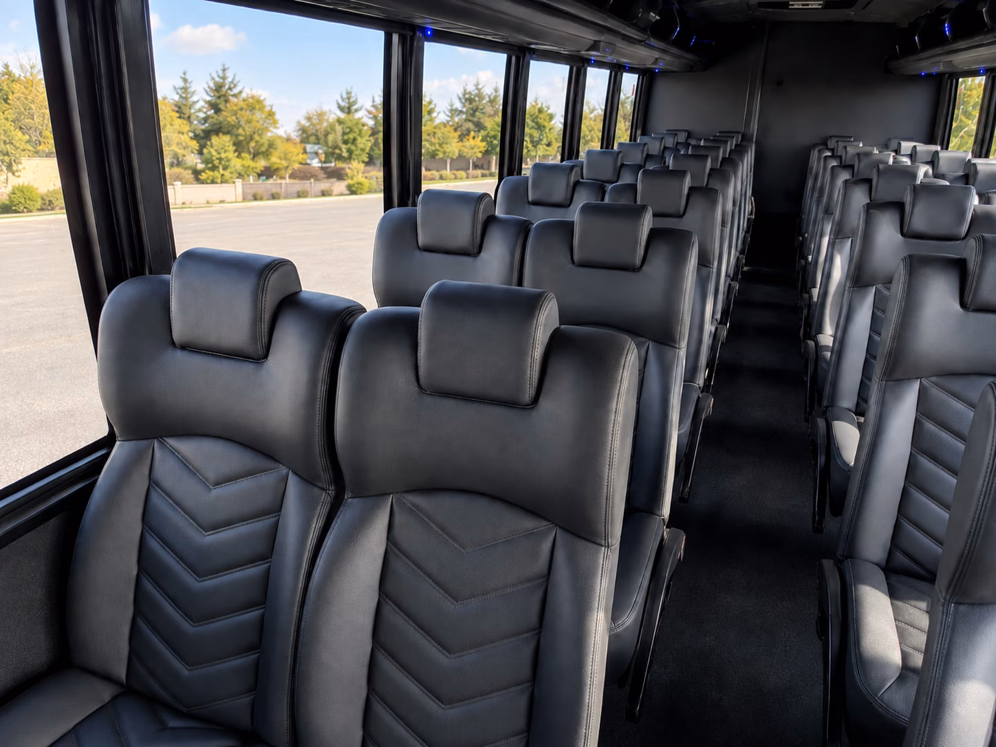 clovis long distance transportation onboard seating