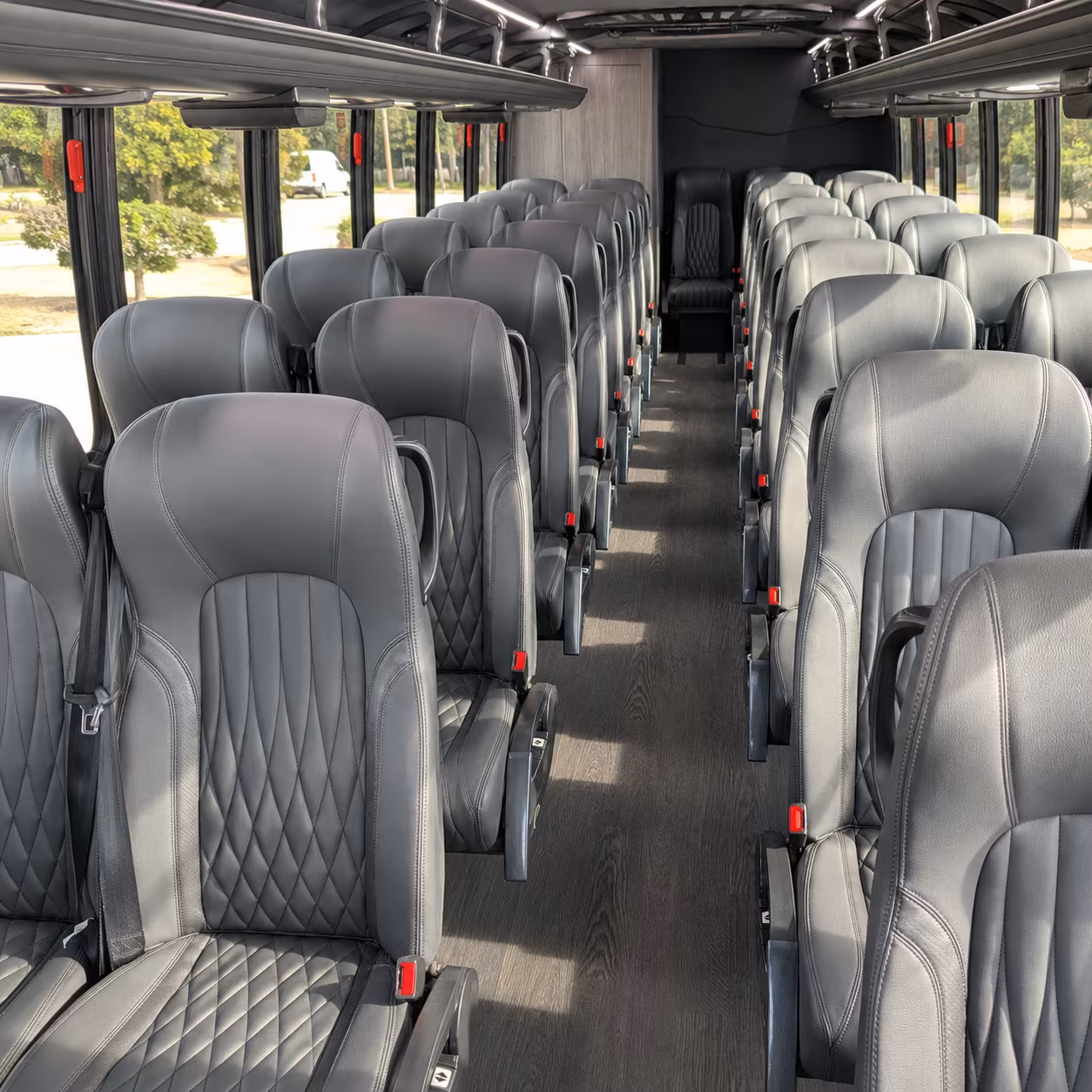 clovis private event transportation onboard seating