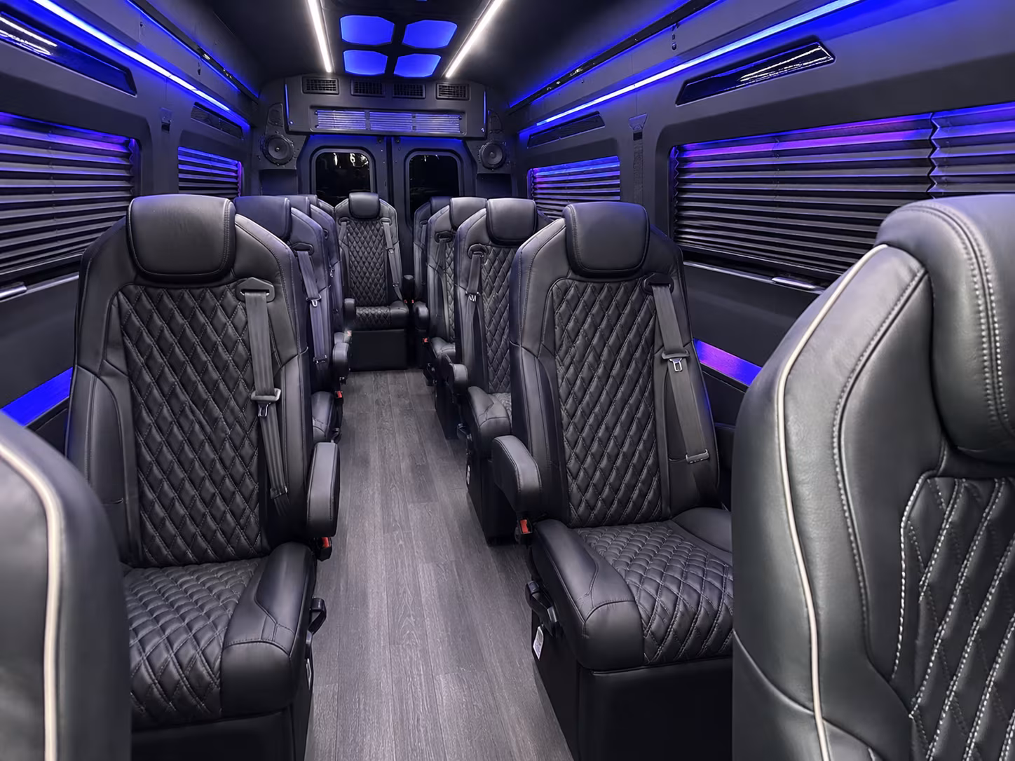 if your group is smaller a sprinter limo or minibus is the perfect clovis prom ride